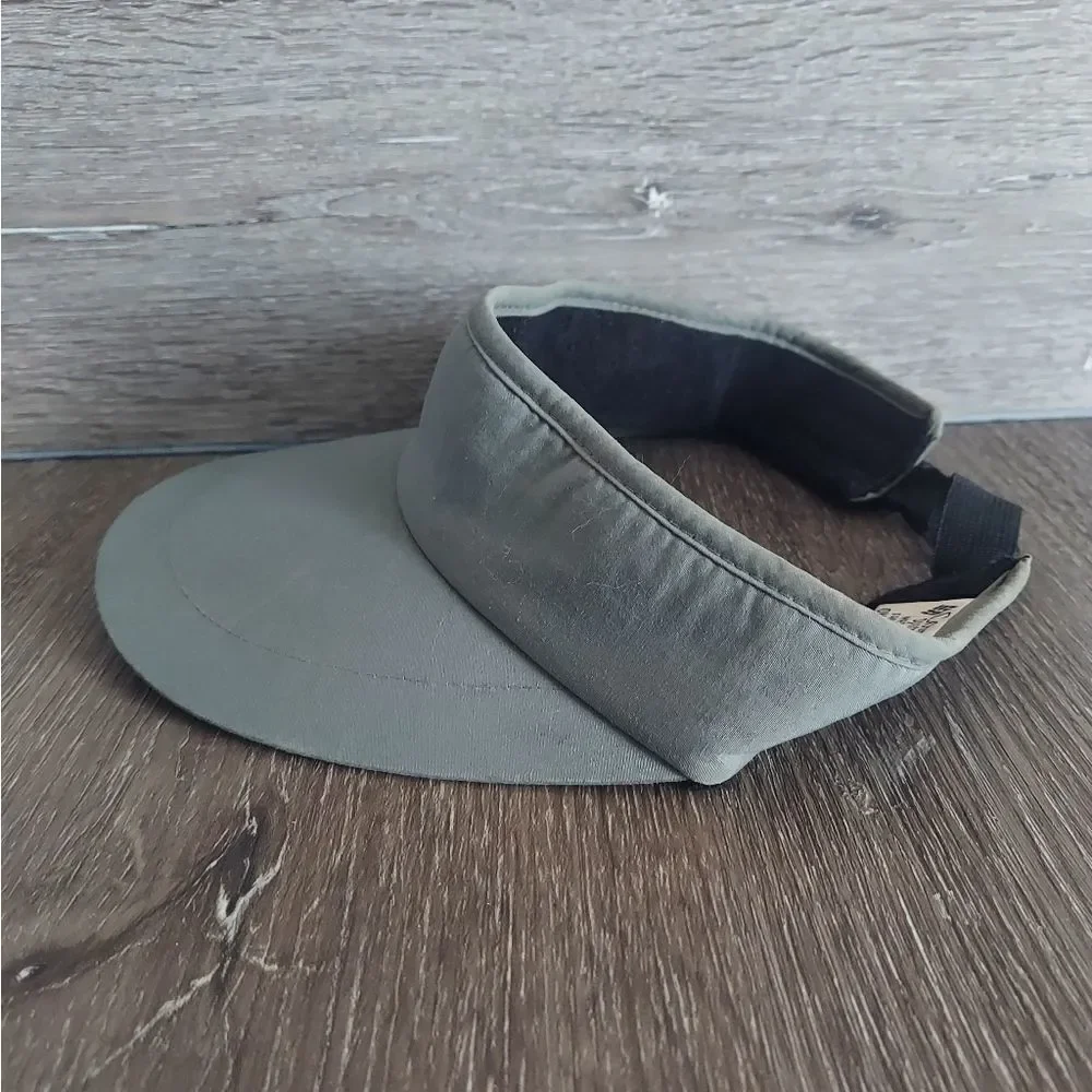 Vintage Columbia Visor Gray OSFA Unisex